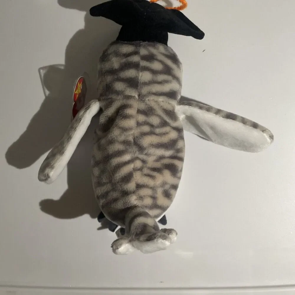 Wiser TY Beanie Baby the Graduation Owl Class of  '99 MWMT Birthday June 4 1999